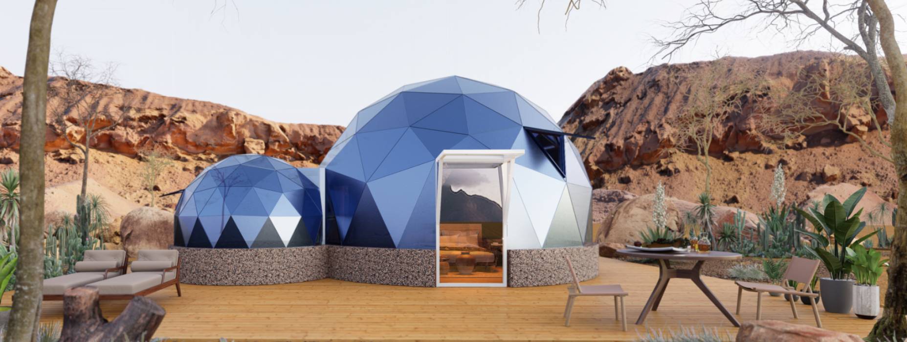 汕头球形智能光伏玻璃星空房